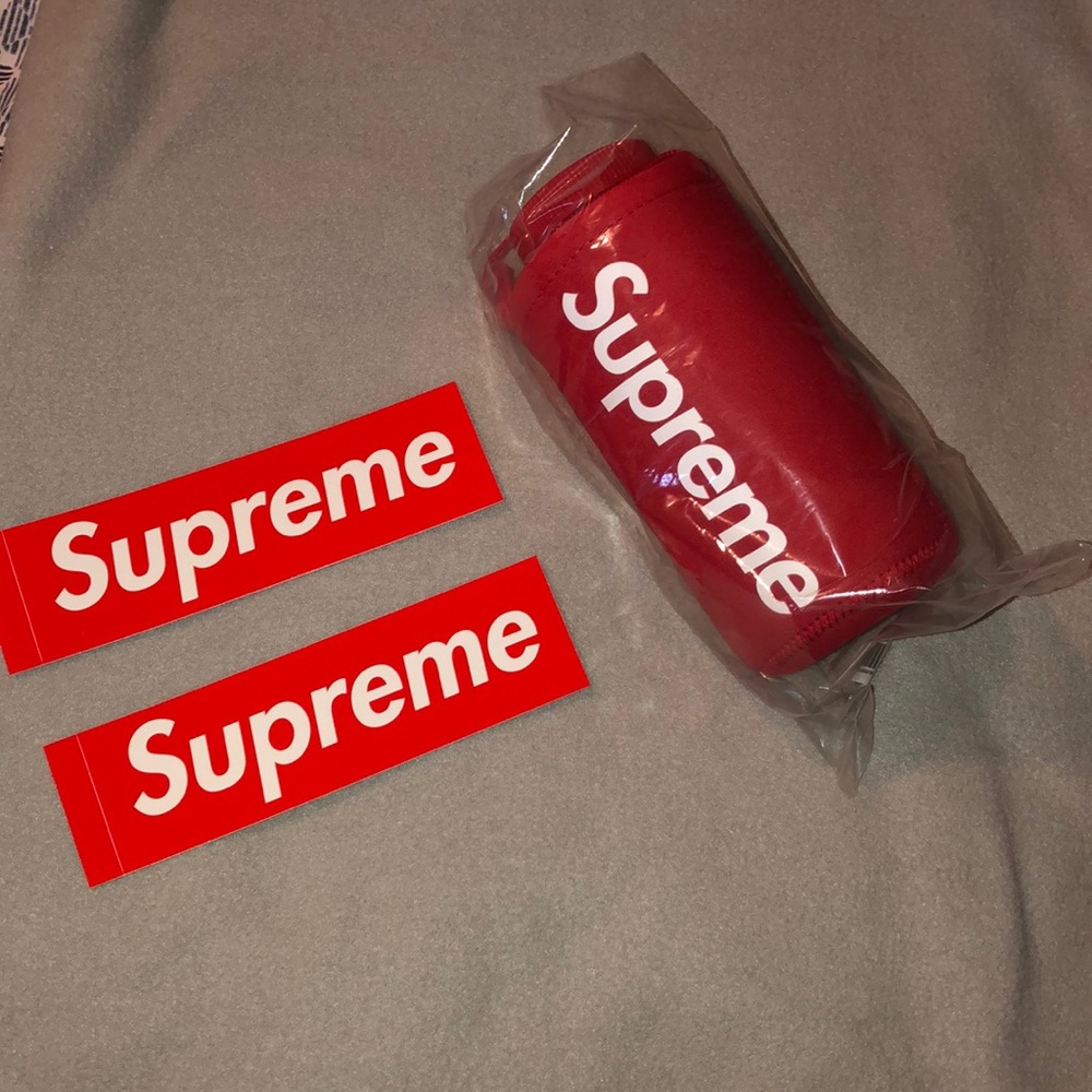 Supreme Red water bottle